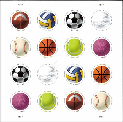 Have a Ball 2017 - 5 Sheets / 100 Pcs