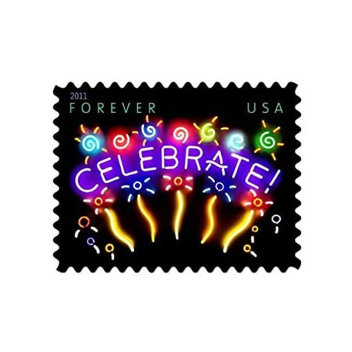 Celebrate 2011 - 5 Sheets / 100 Pcs