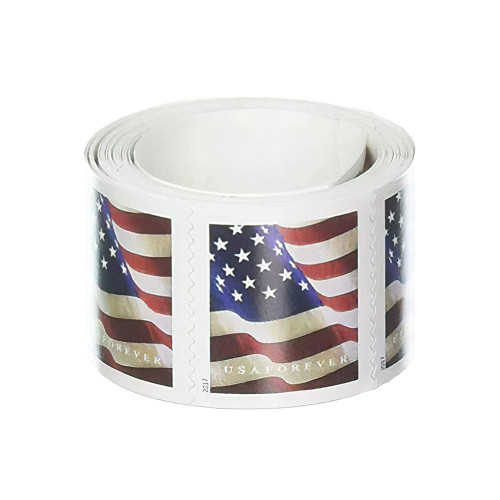 U.S. Flag 2017 First Class Roll 100Pcs/Coil