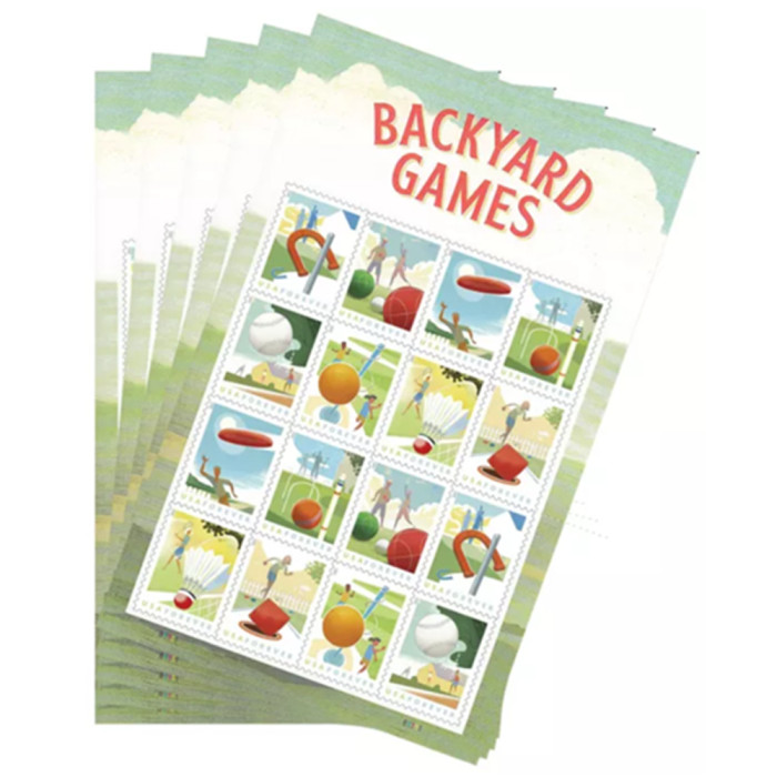 Backyard Games 2021 - 5 Booklets / 80 Pcs