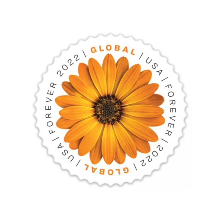 Global African Daisy 2022 Forever international U.S. - 10 Booklets / 100 Pcs