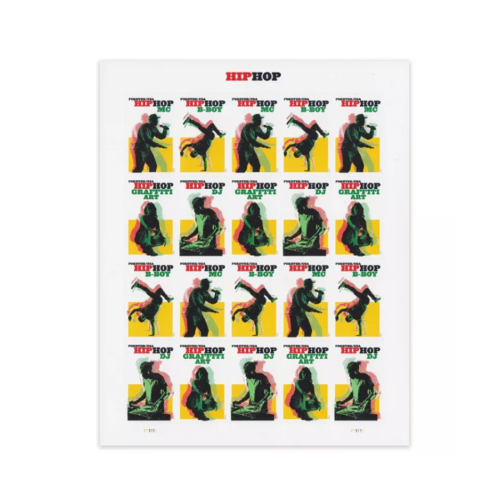 Hip Hop 2020 - 5 Sheets / 100 Pcs