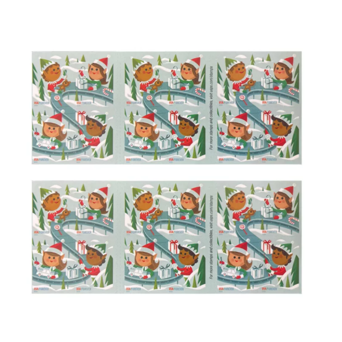 Holiday Elves 2022 - 5 Booklets / 100 Pcs