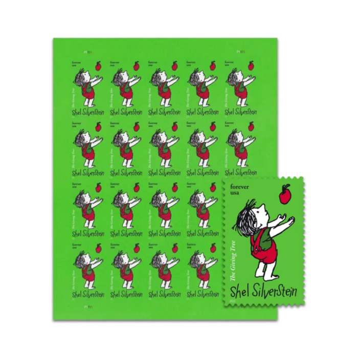 Shel Silverstein 2022 - 5 Sheets / 100 Pcs