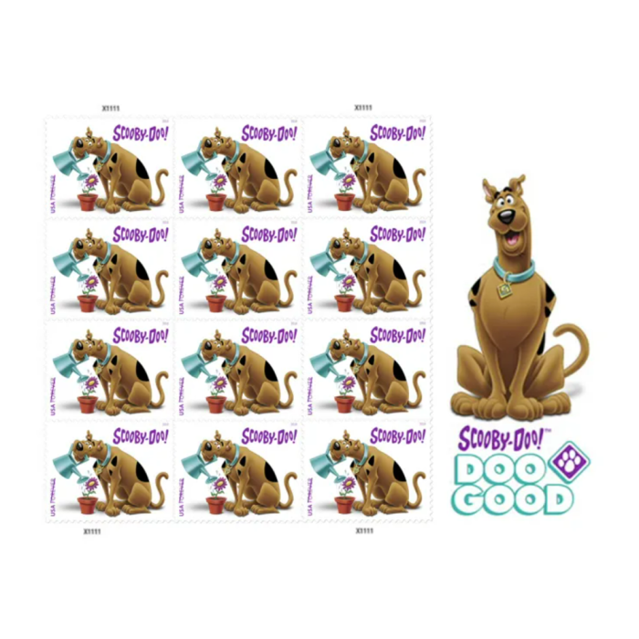 Scoob Doo! 2018 - 5 Sheets / 60 Pcs