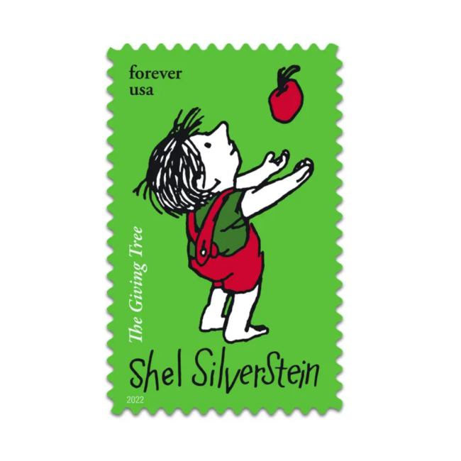 Shel Silverstein 2022 - 5 Sheets / 100 Pcs