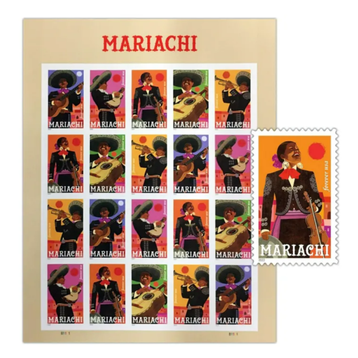 Mariachi 2022 - 5 Sheets / 100 Pcs