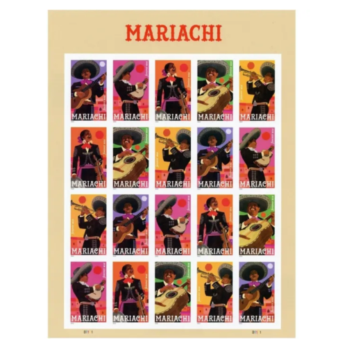 Mariachi 2022 - 5 Sheets / 100 Pcs