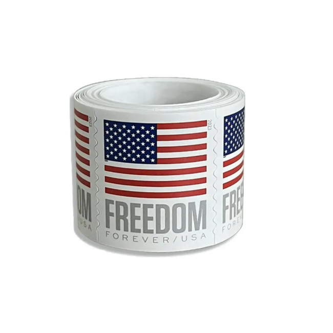 U.S. Flag 2023 First Class Roll 100Pcs/Coil