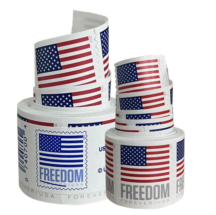 U.S. Flag 2023 First Class Roll 100Pcs/Coil