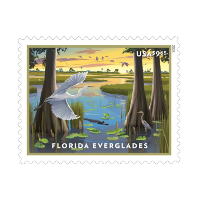 Florida Everglades 2023 - 2 Sheet / 8 Pcs