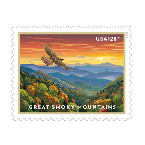 Great Smoky Mountains 2023 - 1 Sheet / 4 Pcs