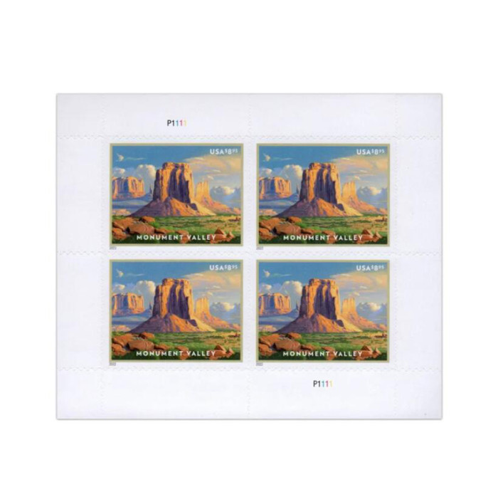 Monument Valley 2022 - 2 Sheet / 8 Pcs