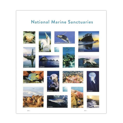 Marine Sanctuaries 2022 - 5 Sheets / 80 Pcs