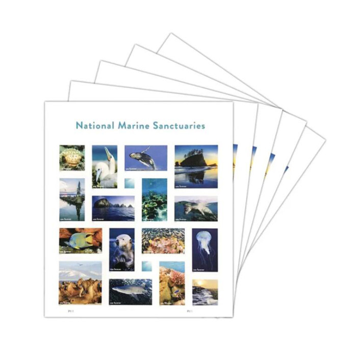 Marine Sanctuaries 2022 - 5 Sheets / 80 Pcs