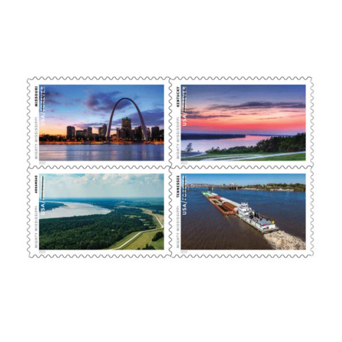 Mighty Mississippi 2022 - 5 Sheets / 50 Pcs