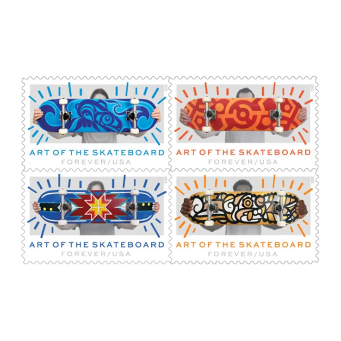 Art of the Skateboard 2023 - 5 Sheets / 100 Pcs