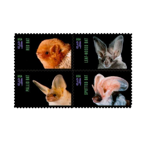 American Bats Night Friends 2002 - 5 Sheets / 100 Pcs