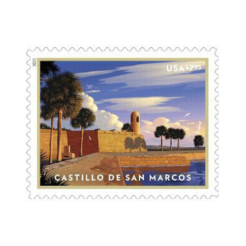 Castillo de San Marcos 2021 - 2 Sheet / 8 Pcs
