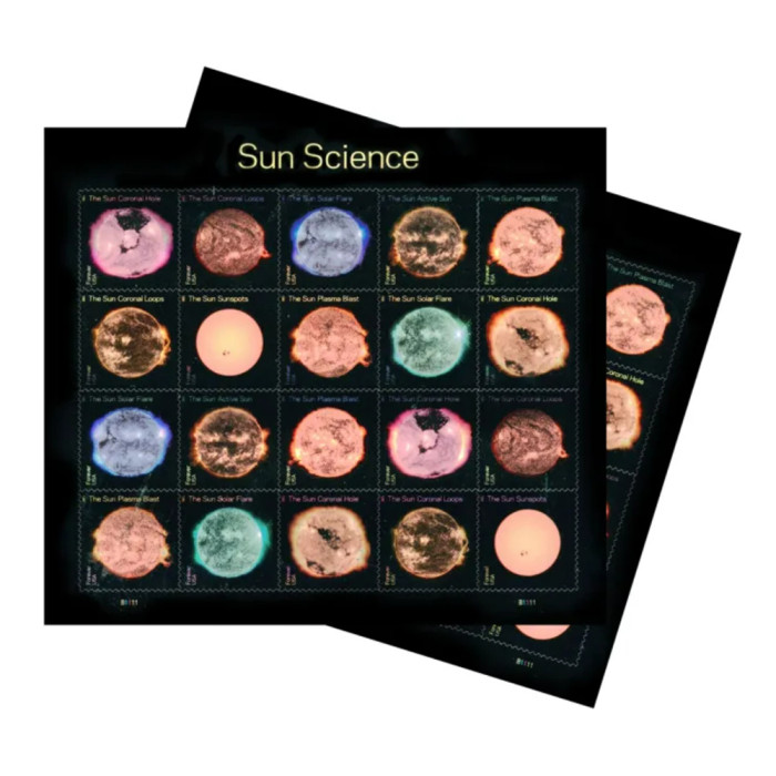 Sun Science 2021 - 5 Sheets / 100 Pcs