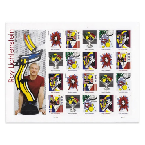 Roy Lichtenstein 2023 - 5 Sheets / 100 Pcs