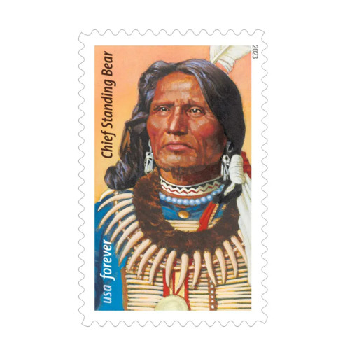 Chief Standing Bear 2023 - 5 Sheets / 100 Pcs