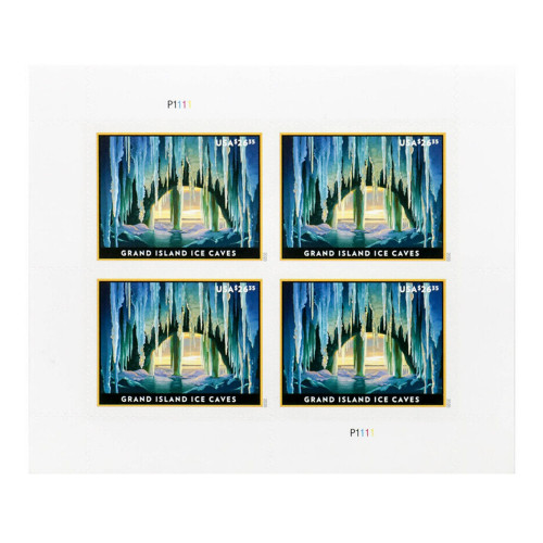 Grand Island Ice Caves 2020 - 2 Sheet / 8 Pcs