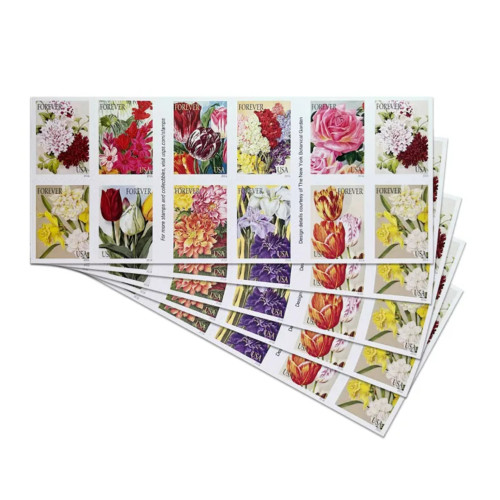 Botanical Art 2016 - 5 Booklets / 100 Pcs