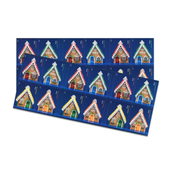 Gingerbread Houses 2013 - 5 Booklets / 100 Pcs