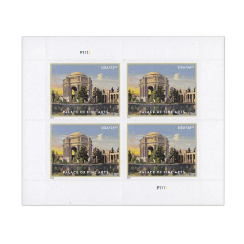 Palace of Fine Arts 2022 - 1 Sheet / 4 Pcs