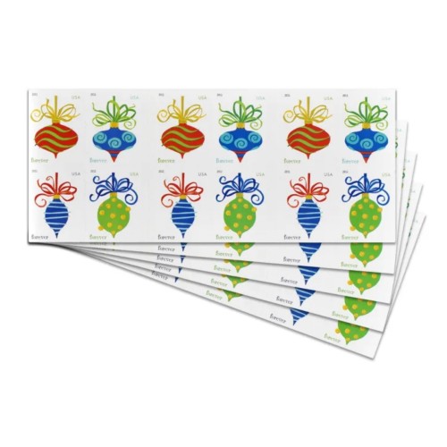 Holiday Baubles 2011 - 5 Booklets / 100 Pcs