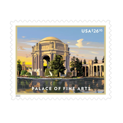 Palace of Fine Arts 2022 - 1 Sheet / 4 Pcs