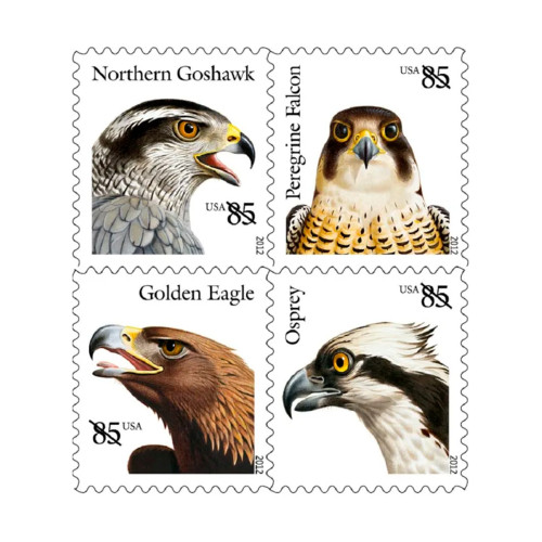 Birds of Prey 2012 - 5 Sheets / 100 Pcs