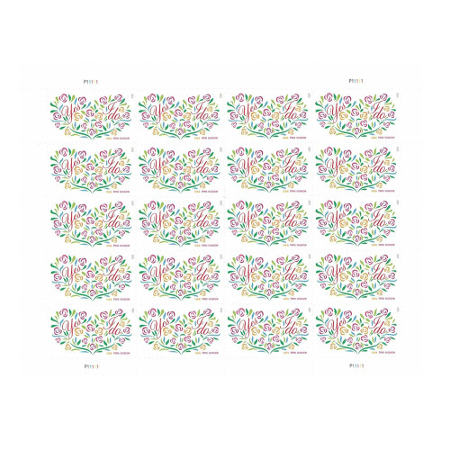 Yes I Do - Wedding Series Two Ounce 2015 - 5 Sheets / 100 Pcs