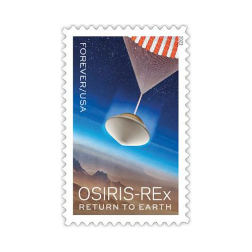 OSIRIS-REx 2023 - 5 Sheets / 100 Pcs