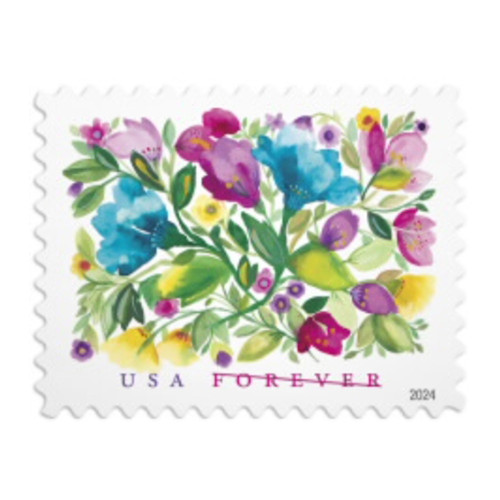 Celebration Blooms 2024 - 5 Booklets / 100 Pcs