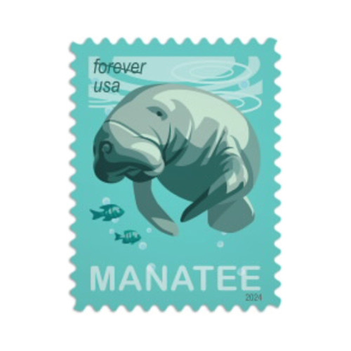 Save Manatees 2024 - 5 Booklets / 100 Pcs
