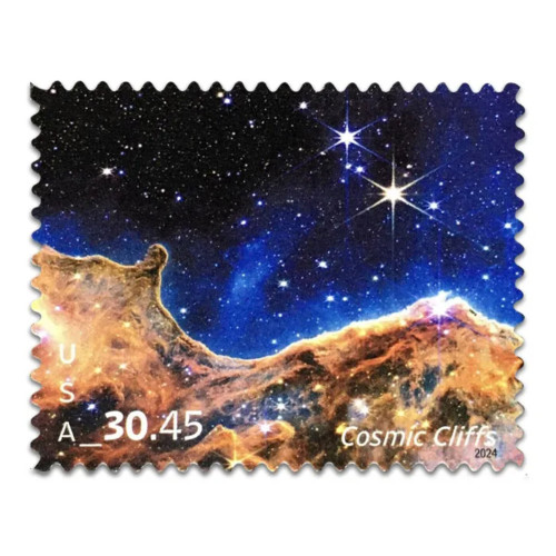Cosmic Cliffs 2024 - 1 Sheet / 4 Pcs
