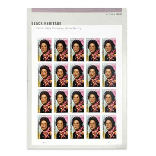 Constance Baker Motley 2024 - 5 Sheets / 100 Pcs