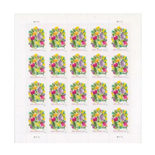 Wedding Blooms Two Ounce 2024 - 5 Booklets / 100 Pcs