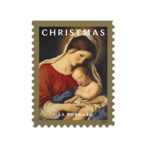 Christmas Madonna and Child 2024 - 5 Booklets / 100 Pcs