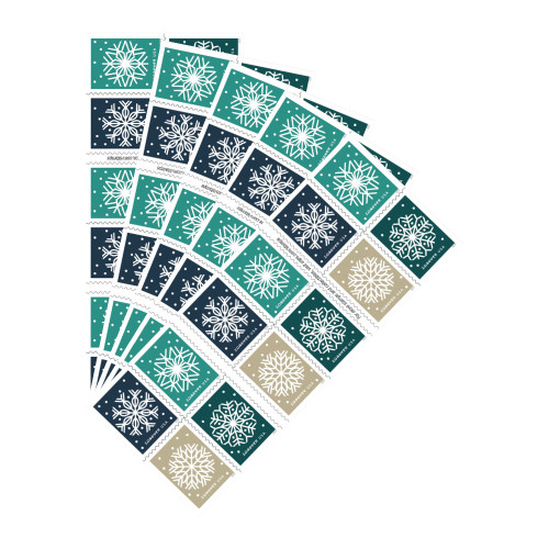 Winter whimsy 2024 - 5 Booklets / 100 Pcs