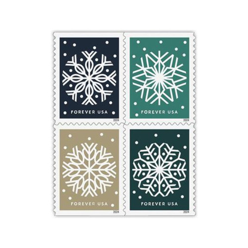 Winter whimsy 2024 - 5 Booklets / 100 Pcs