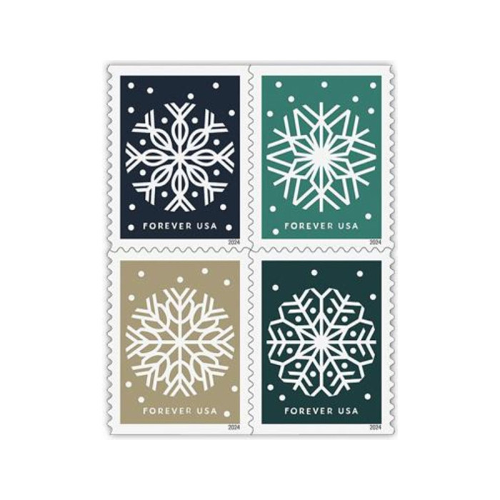 Winter whimsy 2024 - 5 Booklets / 100 Pcs