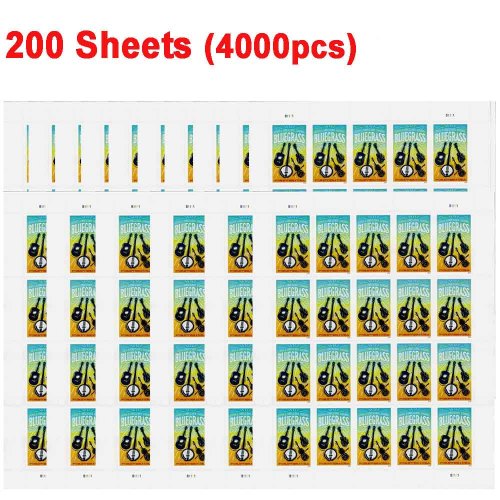 Limited promotional time - Bluegrass 2024 - 200 Sheets / 4000 Pcs（Add to cart to view more favorable prices）