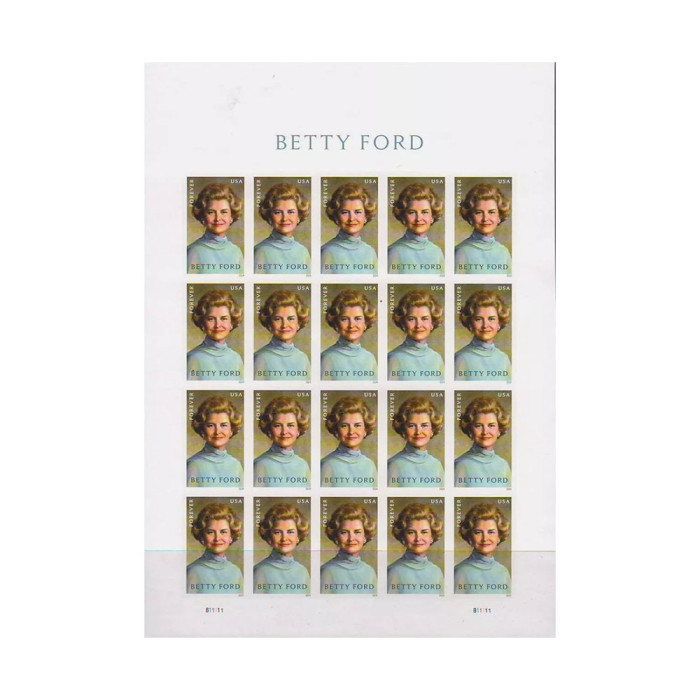 Betty Ford 2024 - 5 Booklets / 100 Pcs