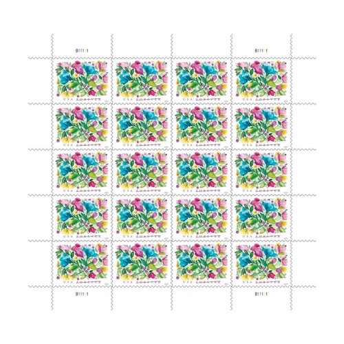 Celebration Blooms 2024 - 5 Booklets / 100 Pcs