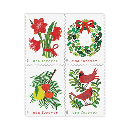 Holiday Cheer 2025 - 5 Booklets / 100 Pcs