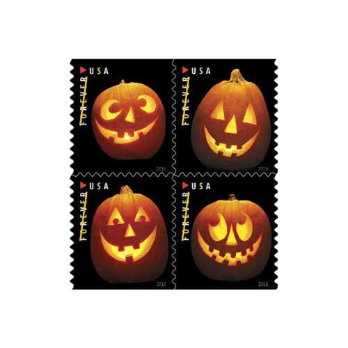 Jack o Lanterns 2016 - 5 Booklets / 100 Pcs