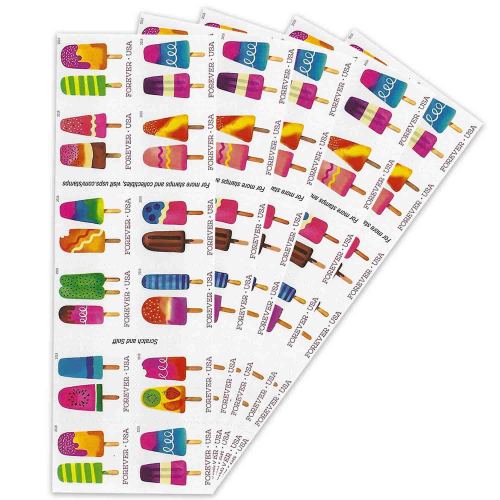 Frozen Treats 2018 - 5 Booklets / 100 Pcs